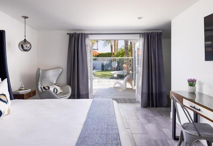 キングサイズベッドのデラックスルーム, The Palm Springs