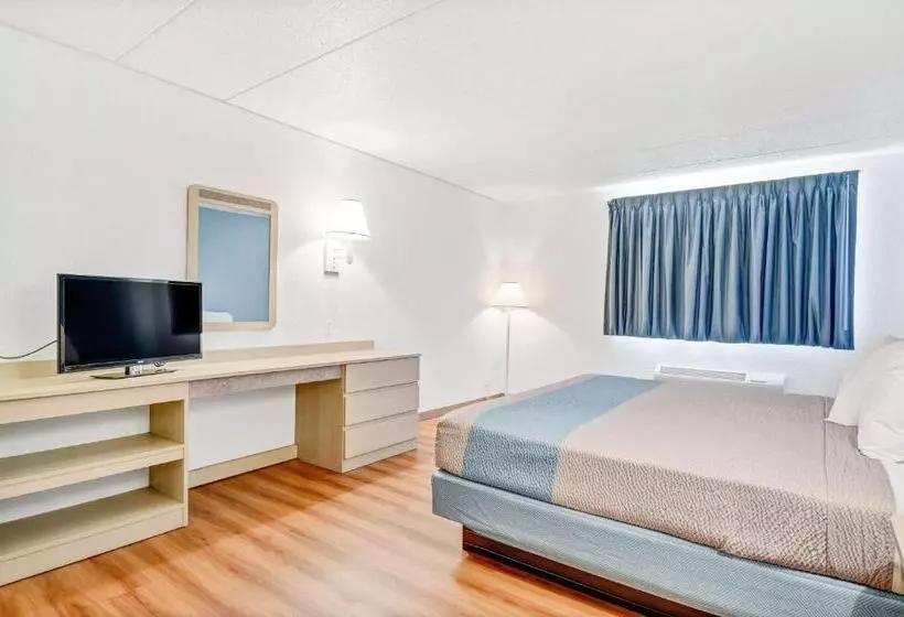キングサイズベッドのスタンダードルーム, Motel 6 Big Springs, Ne