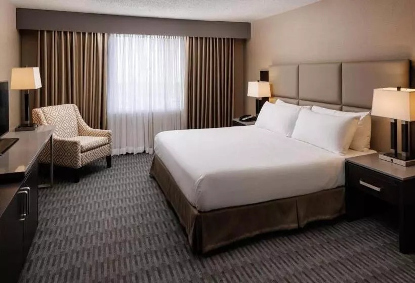 身障者適用キングサイズベッドルーム, Pomeroy Hotel & Conference Centre
