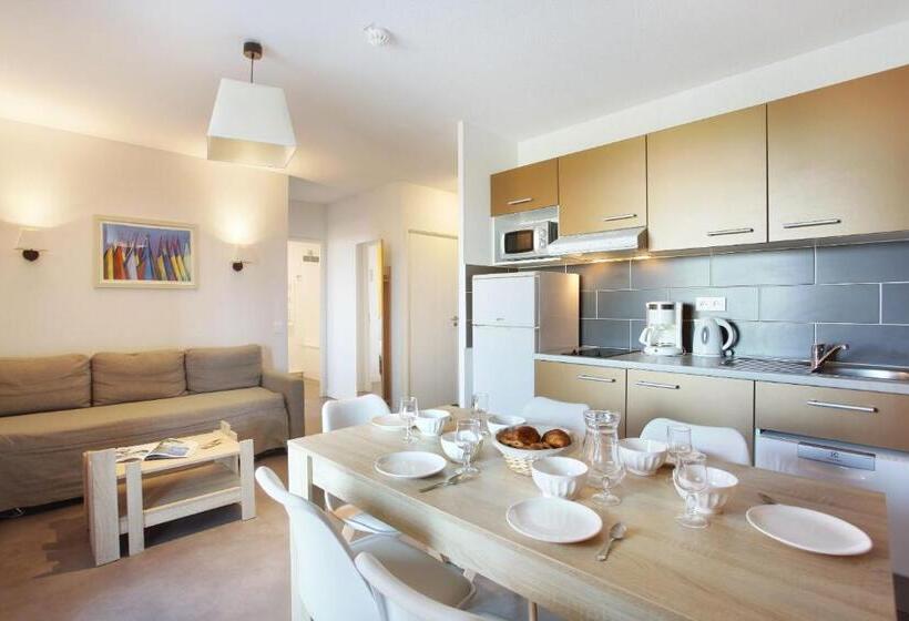 Апартаменты 2 Спальни, Residence Odalys Terra Gaia