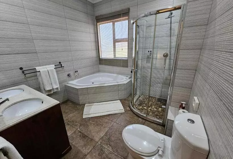 バスタブ付きデラックスルーム, Leopard Corner Lodge