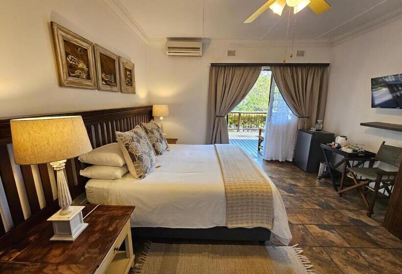 חדר סטנדרט עם מרפסת, Leopard Corner Lodge