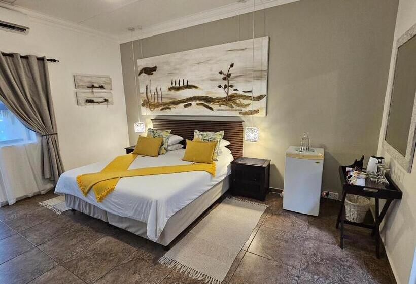 חדר דלוקס לשלושה, Leopard Corner Lodge