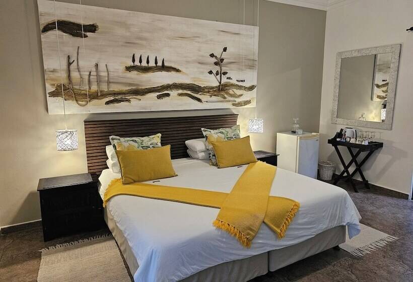 חדר דלוקס לשלושה, Leopard Corner Lodge