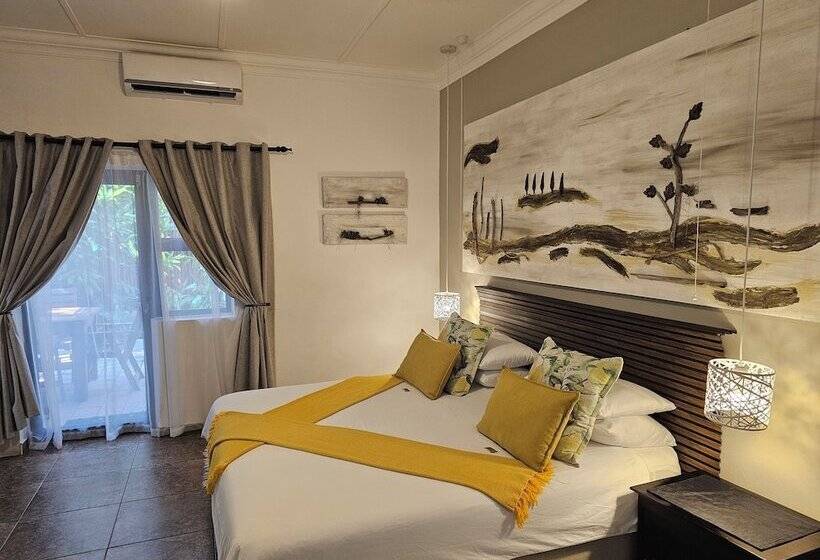 חדר דלוקס לשלושה, Leopard Corner Lodge