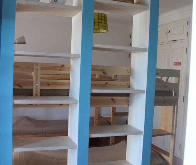 Bed in Shared Room with Shared Bathroom, Ericeira Chill Hill Hostel & Private Rooms   Peach Garden