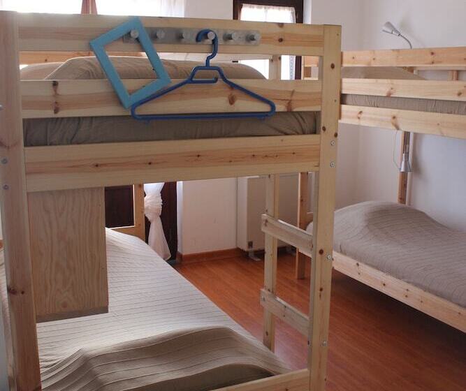 Bed in Shared Room with Shared Bathroom, Ericeira Chill Hill Hostel & Private Rooms   Peach Garden