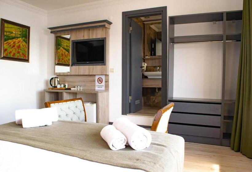 غرفة ديلوكس مطلّة علي البحر, Akkan Beach