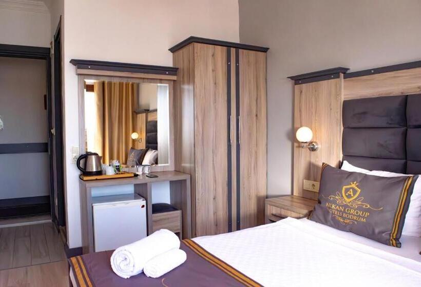 غرفة ديلوكس مطلّة علي البحر, Akkan Beach