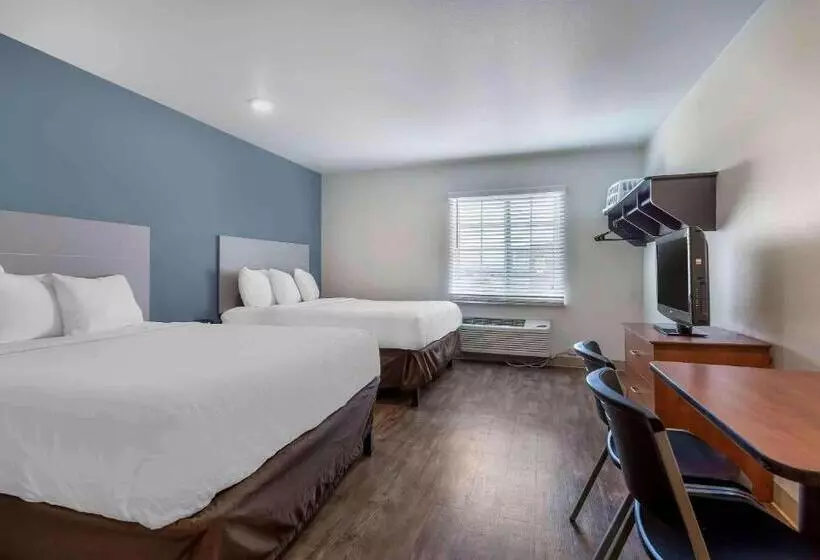 ２ダブルベッドのスタンダードルーム, Extended Stay America Select Suites  Gainesville