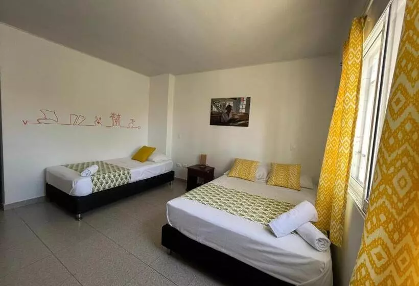スタンダードトリプルルーム, Viajero San Andres Hostel