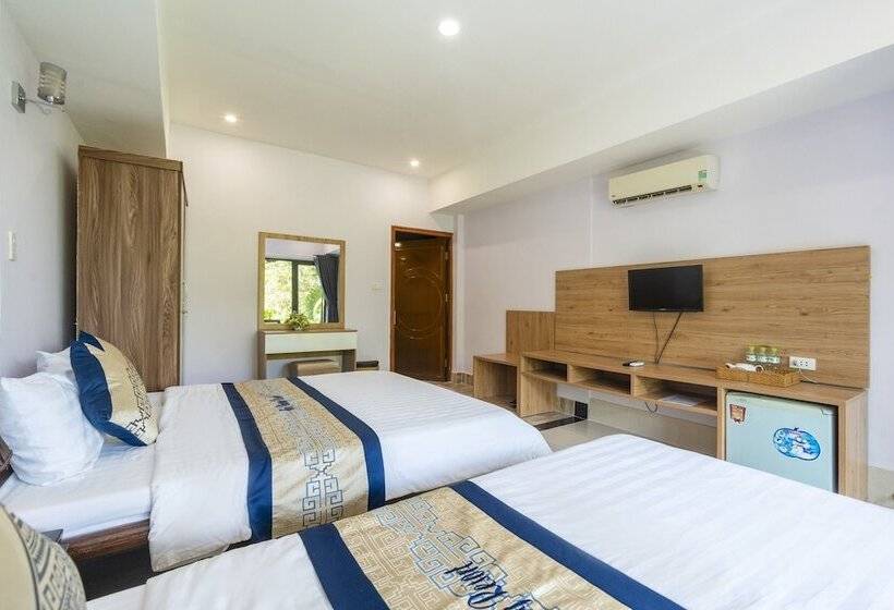اتاق استاندارد سه تخته با چشم‌انداز باغ, Mai Phuong Resort Phu Quoc