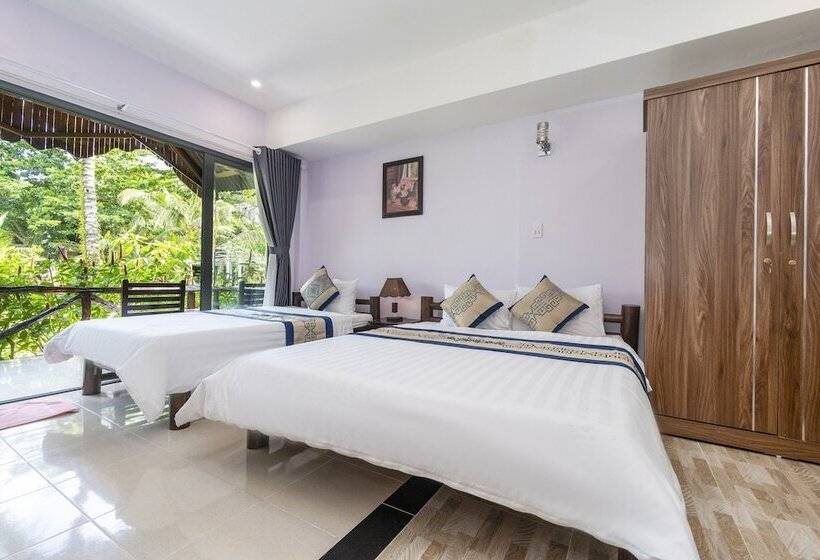 اتاق استاندارد سه تخته با چشم‌انداز باغ, Mai Phuong Resort Phu Quoc