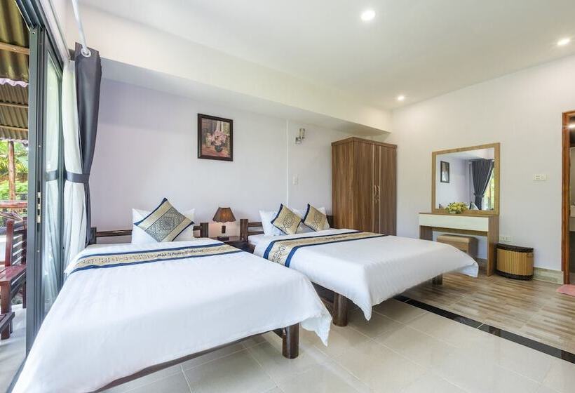 اتاق استاندارد سه تخته با چشم‌انداز باغ, Mai Phuong Resort Phu Quoc