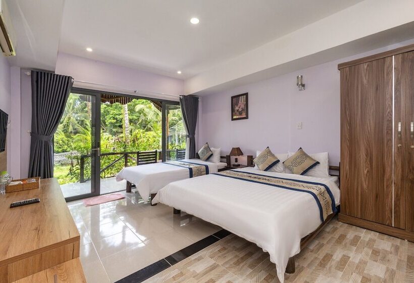 اتاق استاندارد سه تخته با چشم‌انداز باغ, Mai Phuong Resort Phu Quoc