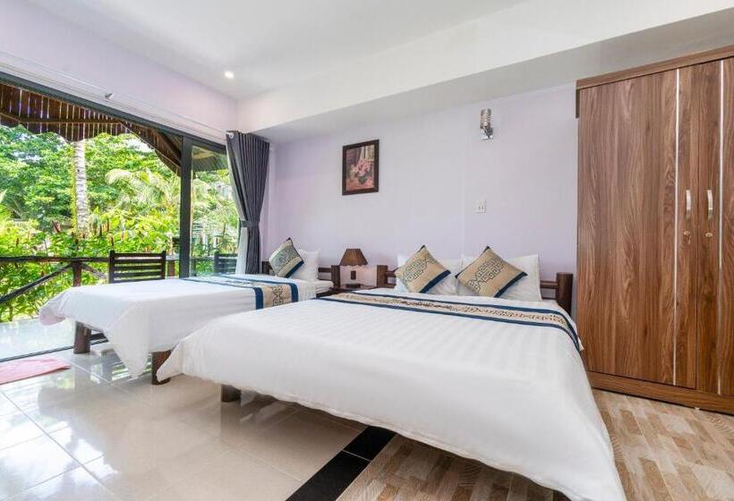 اتاق استاندارد سه تخته با چشم‌انداز باغ, Mai Phuong Resort Phu Quoc