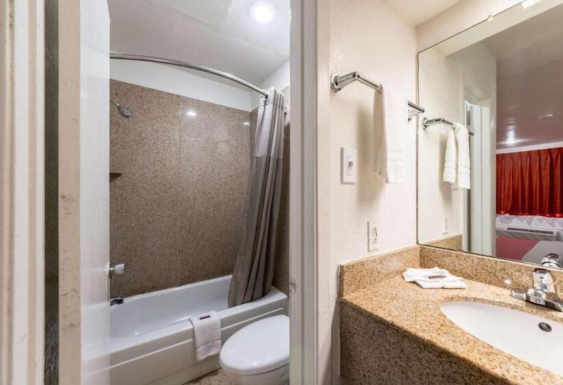 اتاق استاندارد با تخت بزرگ برای معلولان, Motel 6 San Antonio, Tx   Frost Bank Center