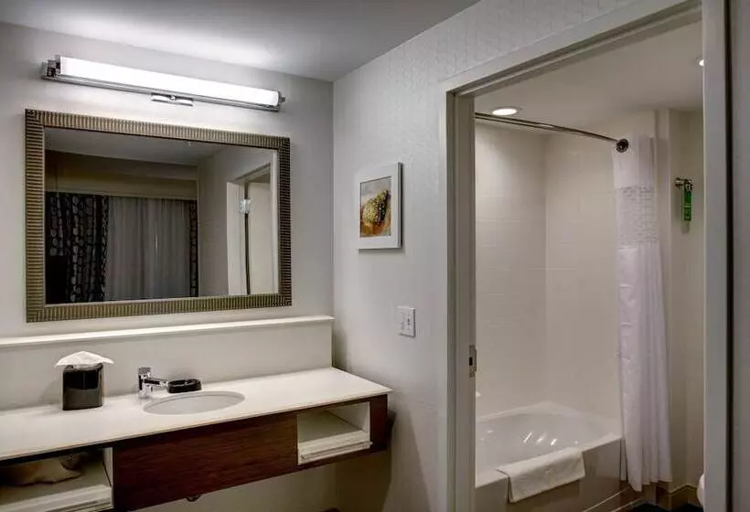 キングサイドベッドのスタンダードワンルーム, Hampton Inn & Suites Vero Beach Downtown