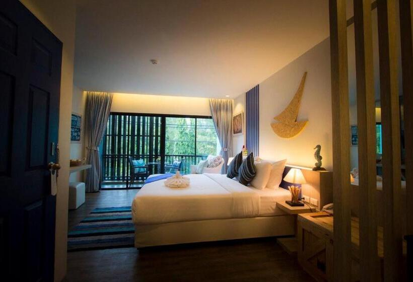 غرفة ديلوكس مزودة بشرفة, The Blue Pearl Kata