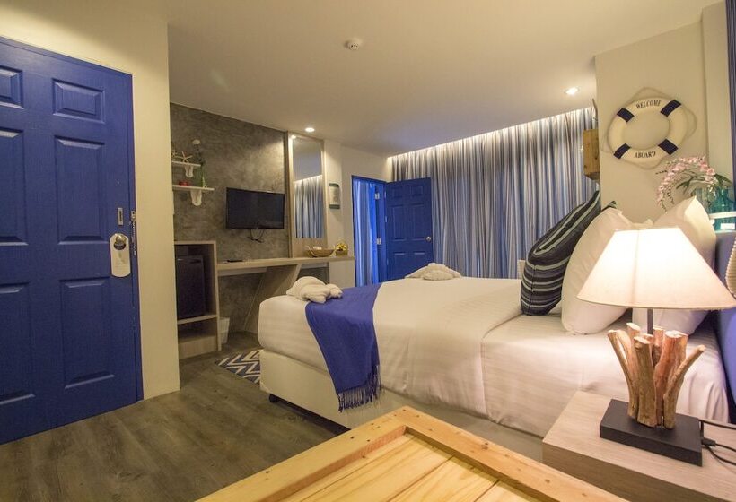 غرفة ديلوكس مزودة بشرفة, The Blue Pearl Kata