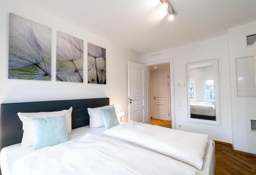 침실 2개 아파트, Aparthotel Am Schloss