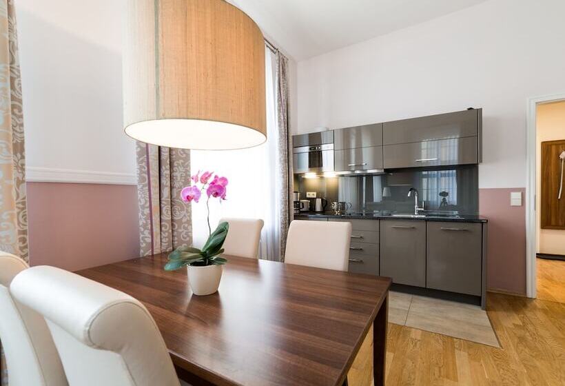 דירת חדר, Aparthotel Am Schloss