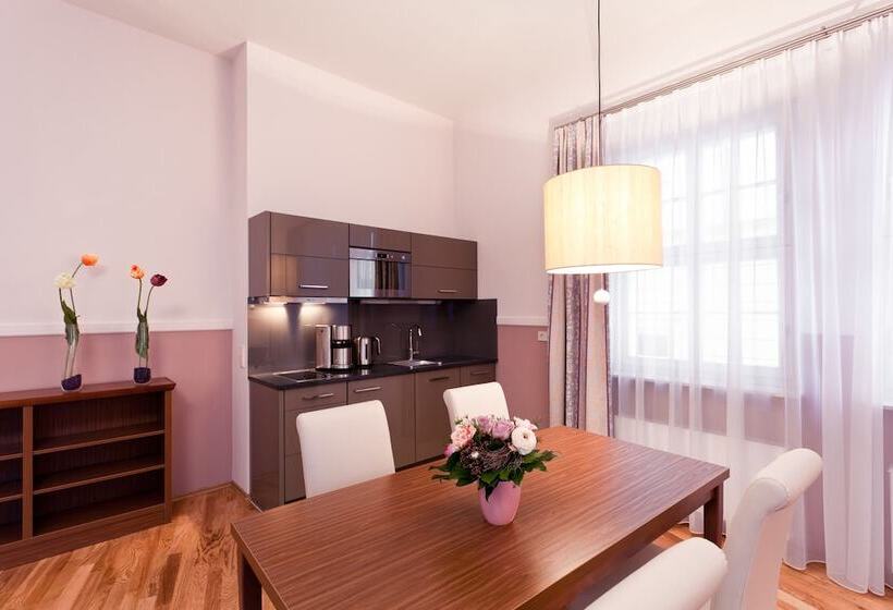 דירת חדר, Aparthotel Am Schloss