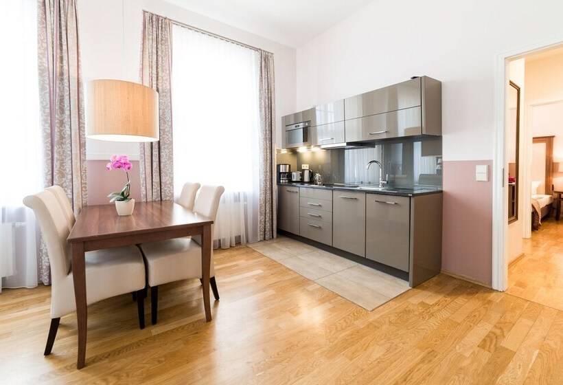 דירת חדר, Aparthotel Am Schloss