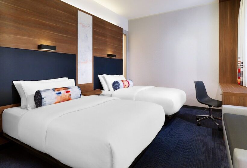 Номер Стандарт 2 Двуспальные Кровати, Aloft München