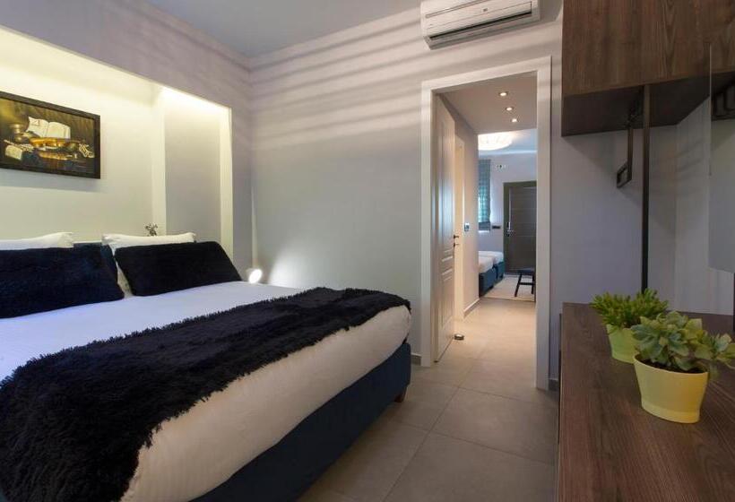 4인용 스탠다드 룸, Anthemion Suites And Villas