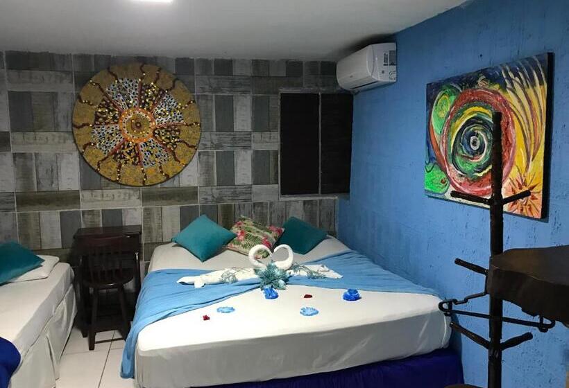 חדר אקונומי לשלושה, Pousada Alto Astral