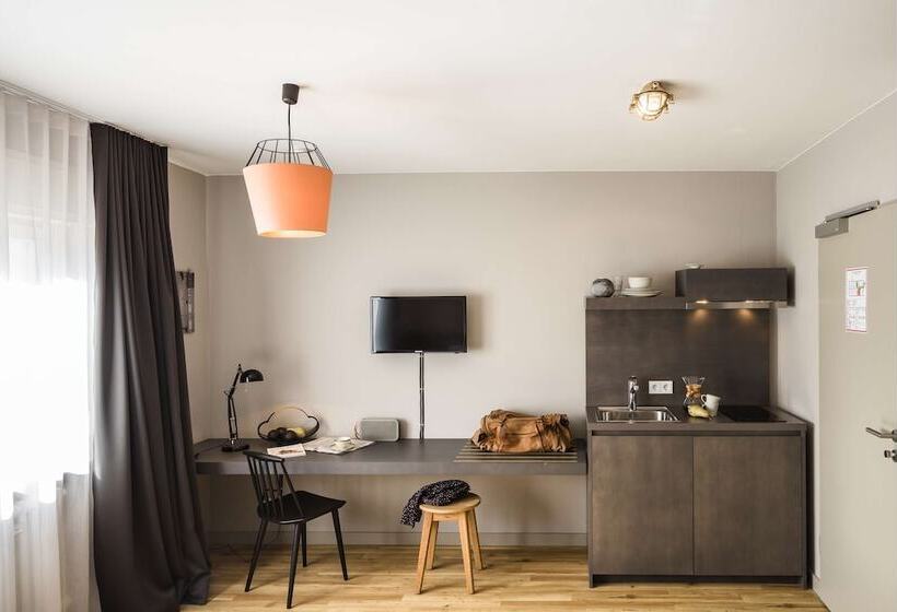 침실 1개 컴포트 아파트, Bold Hotel Frankfurt Messe