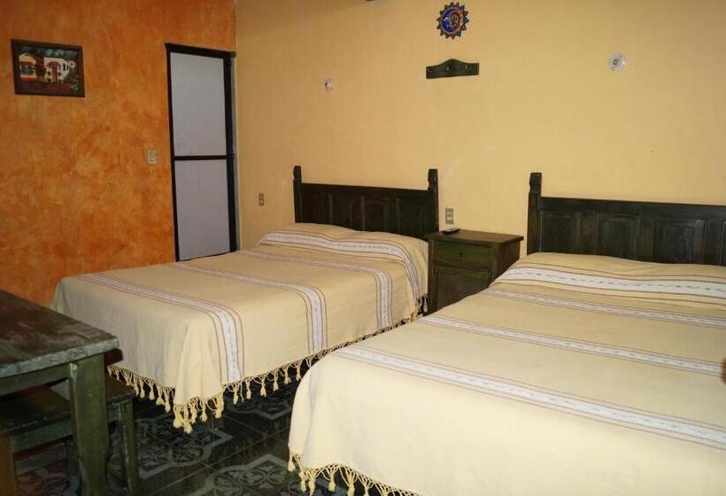 Номер Стандарт 2 Двуспальные Кровати, Casa Xochimilco