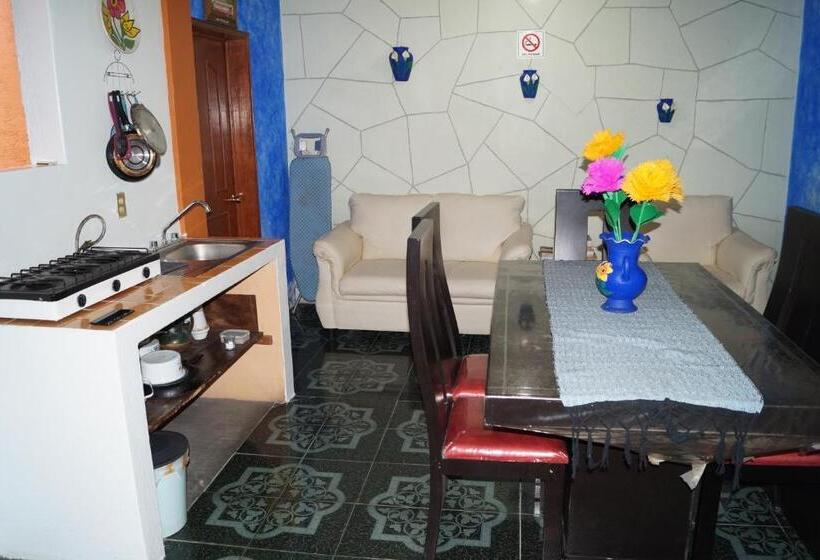 Номер Стандарт 2 Двуспальные Кровати, Casa Xochimilco