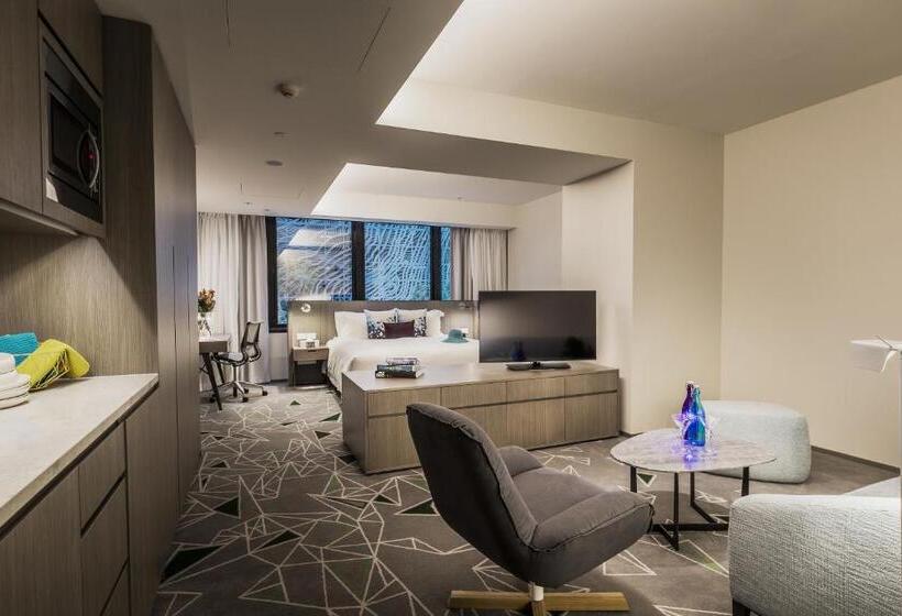带1个卧室的行政公寓, Capri By Fraser, Brisbane