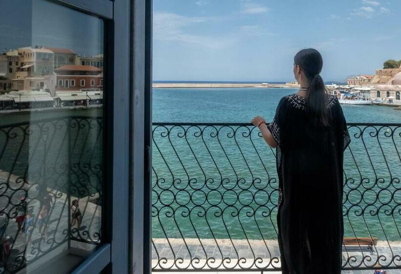 オーシャンビューデラックスルームバルコニー付き, Elia Zampeliou