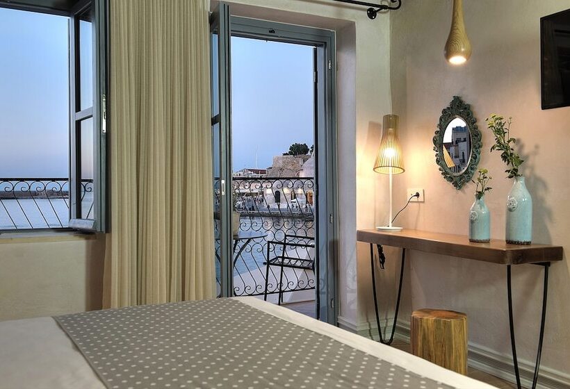 オーシャンビューデラックスルームバルコニー付き, Elia Zampeliou