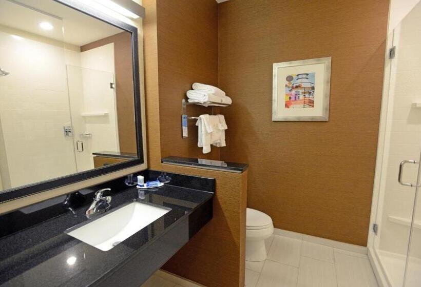 带大床的标准间, Fairfield Inn & Suites By Marriott Bowling Green