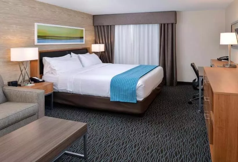 キングサイズベッドのスタンダードルーム, Holiday Inn Hotel & Suites Edmonton Airport Conference Centre, An Ihg