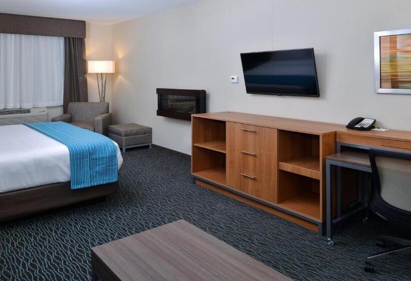 חדר סטנדרט עם ג'קוזי, Holiday Inn Hotel & Suites Edmonton Airport Conference Centre, An Ihg