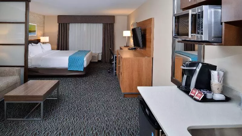 キングサイズベッドのスイートルーム, Holiday Inn Hotel & Suites Edmonton Airport Conference Centre, An Ihg