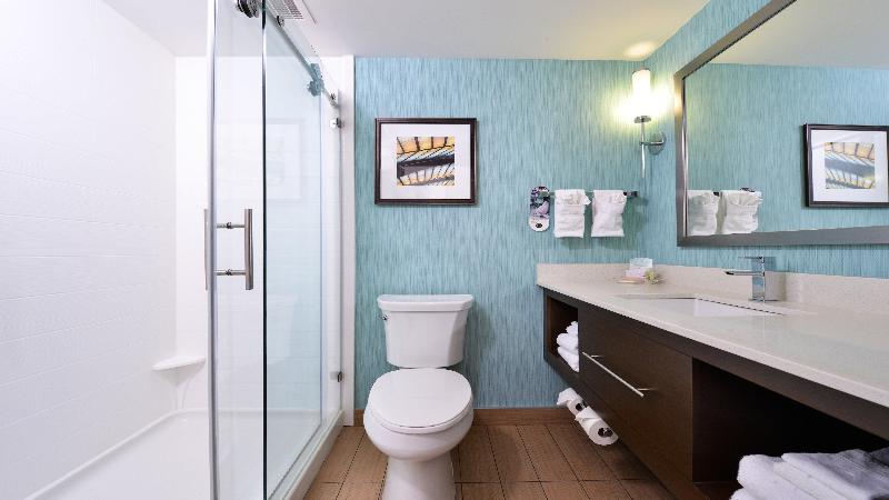 מיטת קינג בסוויטה, Holiday Inn Hotel & Suites Edmonton Airport Conference Centre, An Ihg