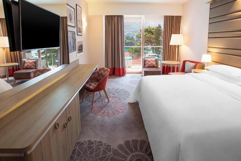 חדר דלוקס עם מרפסת נוף לים, Sheraton Dubrovnik Riviera