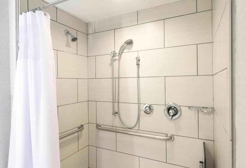 带大床的套房, Springhill Suites By Marriott Wilmington Wrightsville Beach