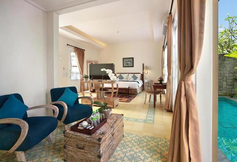 וילה עם חדר שינה אחד ובריכת שחיה, Maison At C Boutique & Spa Seminyak