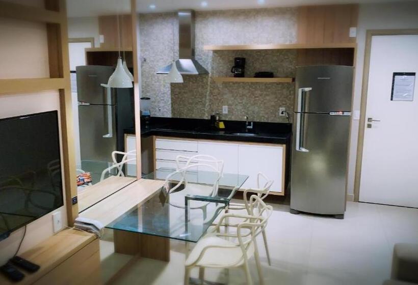 침실 1개 아파트, Premium Flat Ponta Negra Natal