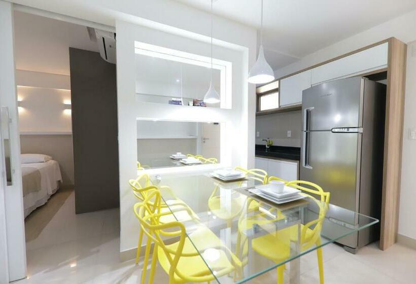 דירת חדר, Premium Flat Ponta Negra Natal