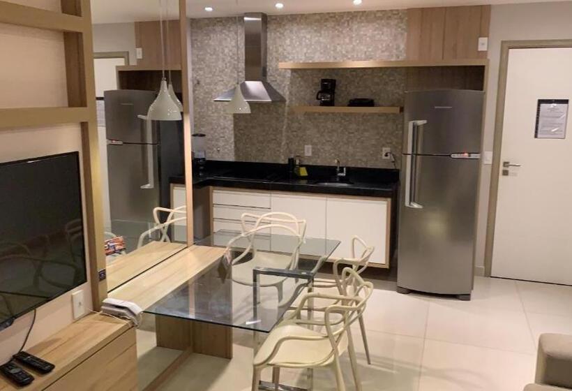 침실 1개 아파트, Premium Flat Ponta Negra Natal