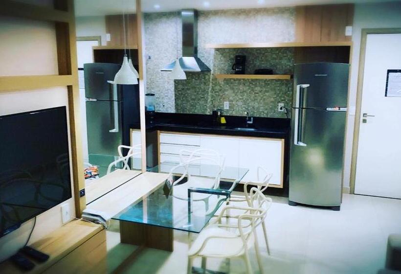 침실 1개 아파트, Premium Flat Ponta Negra Natal