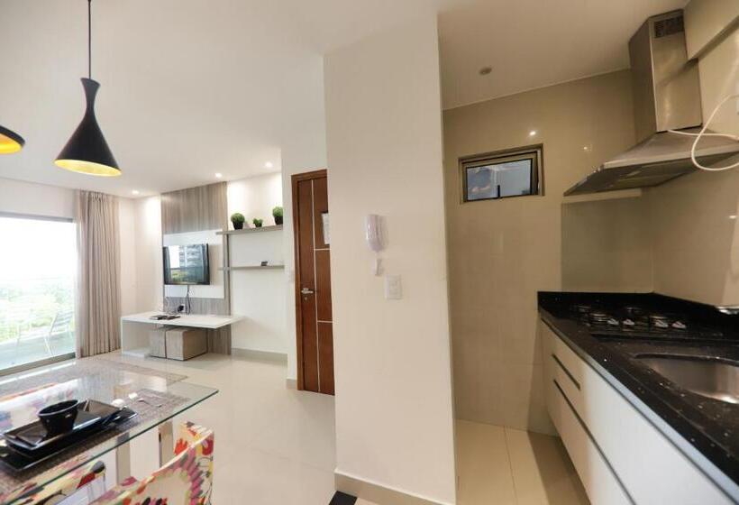 침실 2개 아파트, Premium Flat Ponta Negra Natal